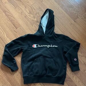 Champion Black Pullover Hoodie